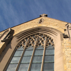 church, church window, stained glass, bell tower, old church, vintage architecture, architecture photo, building, free stock photos, free images, royalty-free image