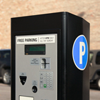 parking pay box, pay station, pay-to-park, parking meter, new parking meter, daily objects, free stock photo, picture, free images download, stock photography, royalty-free image