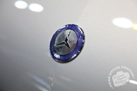 Mercedes Benz logo, Chicago Auto Show, stock photos, free images, royalty free pictures