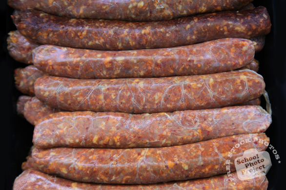 chorizo, Mexican sausages, pork meat sausages, free stock photo, picture, free images download, stock photography, royalty-free image