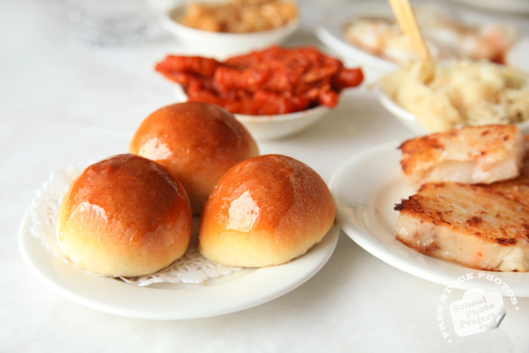 sweet buns, yum cha, dim sum, dimsum photo, Chinese food, traditional food, free photo, free images, stock photos, stock images, royalty-free image