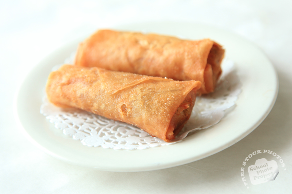 spring roll, fried springrolls, dessert, yum cha, dim sum, dimsum photo, Chinese food, traditional food, free photo, free images, stock photos, stock images, royalty-free image