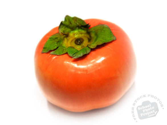 persimmon, fuyu persimmon, persimmon photo, picture of persimmon, fruit photo, free images, stock photos, stock images, royalty-free image