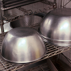 food bowl, metal bowl, cooking bowl, kitchen utensils, housewares photo, free stock photo, free picture, stock photography, royalty-free image