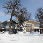 blizzard, snowstorm, houses, snow pile, winter season, nature photo, free stock photo, free picture, stock photography, royalty-free image