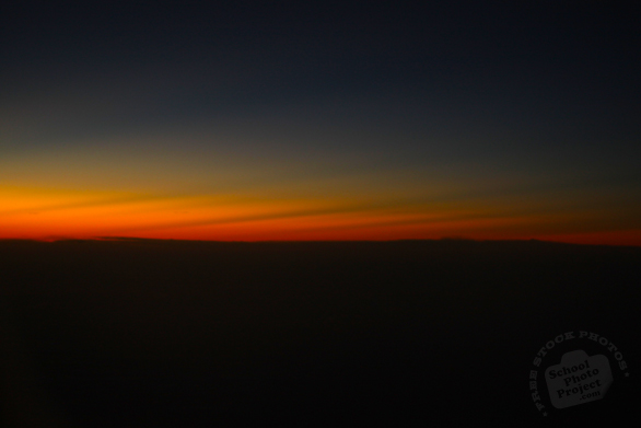 sunset, sundown, dusk, red sky, dark, colorful spectrum, nature photo, free stock photo, free picture, stock photography, royalty-free image