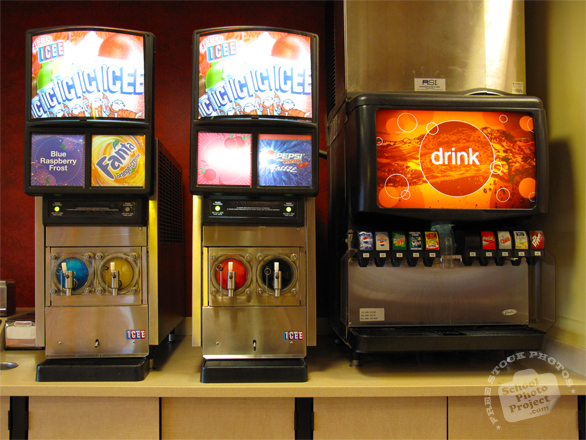 drink machine, soda machine, soft drink dispenser, soda, pop, soda fountain, fountain machine, daily objects, daily items, stock photos, free foto, free photos, free images download, stock photography, stock images, royalty-free image
