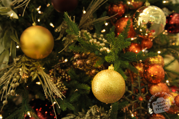 Christmas celebration, Christmas decoration, bauble, glass ball, Christmas tree ornaments, Xmas, religious holiday, seasonal picture, holidays celebration, free stock photo, free picture, stock photography, royalty-free image