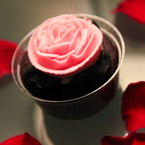 rose, cupcake, rose petals, Valentine's Day, seasonal picture, holidays celebration, free stock photo, free picture, stock photography, royalty-free image